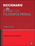 DICCIONARIO DE ÉTICA Y DE FILOSOFÍA MORAL. TOMO II. K-W