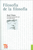 FILOSOFÍA DE LA FILOSOFÍA
