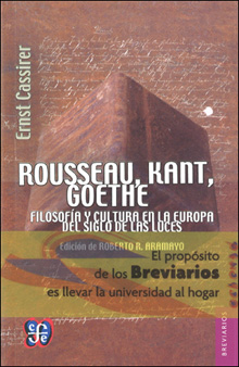 ROUSSEAU, KANT, GOETHE