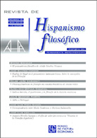REVISTA DE HISPANISMO FILOSÓFICO Nº 15