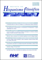 REVISTA DE HISPANISMO FILOSÓFICO Nº 16