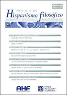 REVISTA DE HISPANISMO FILOSÓFICO N° 18
