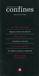 PENSAMIENTO DE LOS CONFINES