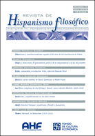 REVISTA DE HISPANISMO FILOSÓFICO Nº 22