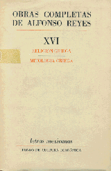 OBRAS COMPLETAS DE ALFONSO REYES, XVI