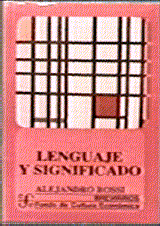LENGUAJE Y SIGNIFICADO