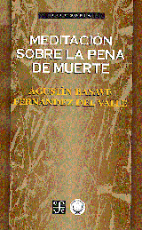 MEDITACIÓN SOBRE LA PENA DE MUERTE