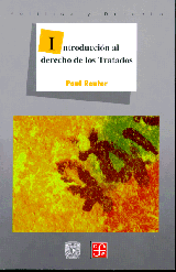INTRODUCCIÓN AL DERECHO DE LOS TRATADOS