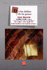 DE LOS DELITOS Y DE LAS PENAS
