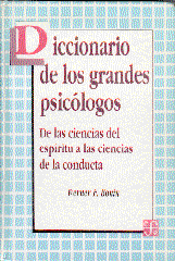DICCIONARIO DE LOS GRANDES PSICÓLOGOS