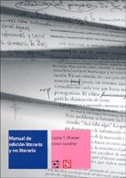 MANUAL DE EDICIÓN LITERARIA Y NO LITERARIA