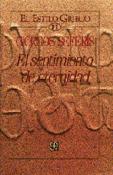 EL ESTILO GRIEGO II - EL SENTIMIENTO DE ETERNIDAD